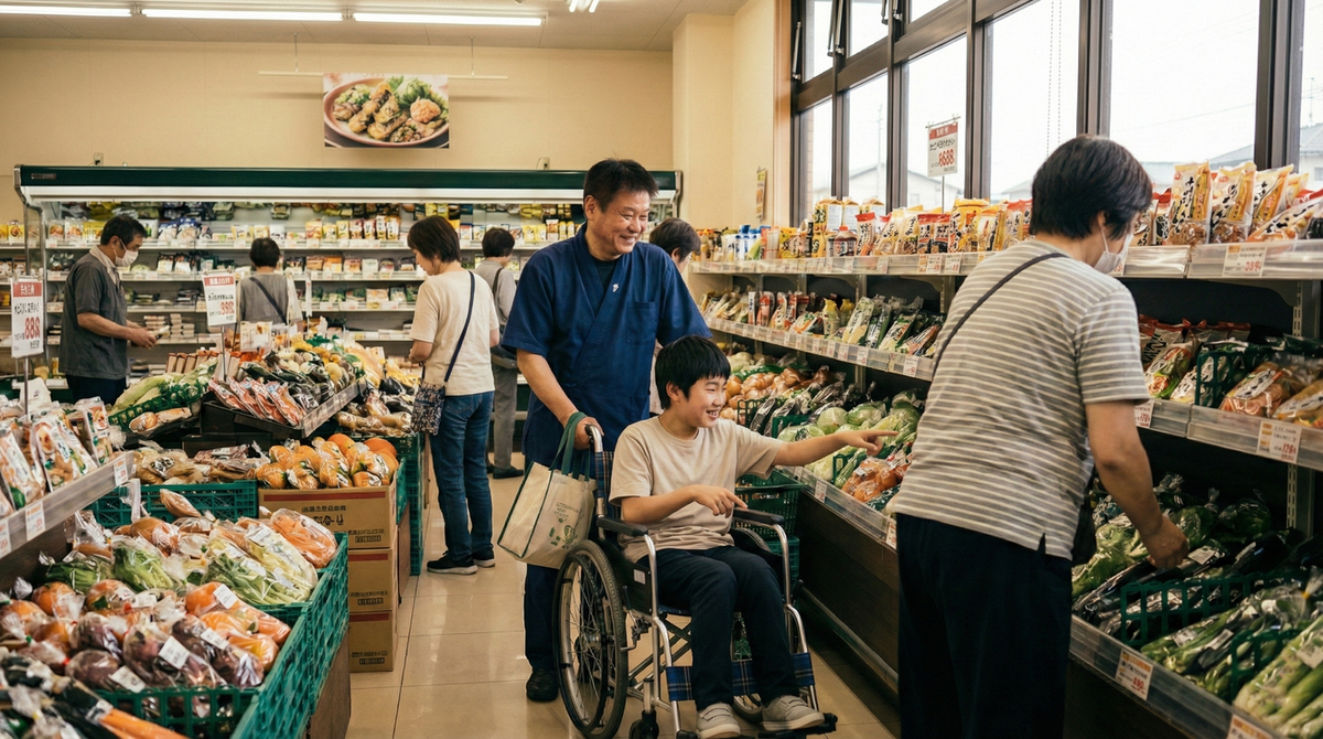 四日市市での移動支援風景